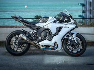 Best 2020-2025 Yamaha YZF 1000 R1 Motorcycle Fairing - White