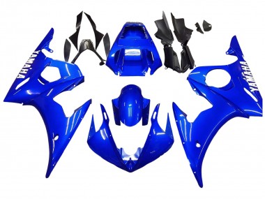 Best 2006-2009 Yamaha YZF R6S Motorcycle Fairings - Blue