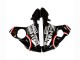 2006-2009 Yamaha YZF R6S Motorcycle Fairings - Glossy Black Red White Lucky Strike Motul