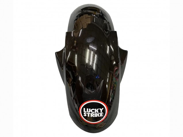 2006-2009 Yamaha YZF R6S Motorcycle Fairings - Glossy Black Red White Lucky Strike Motul