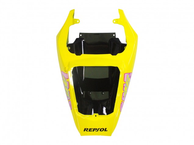 2006-2009 Yamaha YZF R6S Motorcycle Fairings - Yellow Pink Glossy Black Rossi Repsol 46