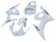 2006-2009 Yamaha YZF R6S Motorcycle Fairings - White Black Decals