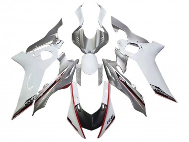Best 2017-2023 Yamaha YZF 600 R6 Motorcycle Fairings - Silver White Red Black