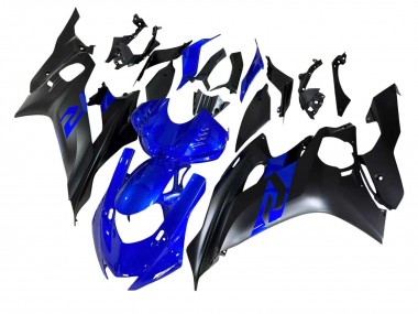 Best 2017-2023 Yamaha YZF 600 R6 Motorcycle Fairings - Blue Matte Black