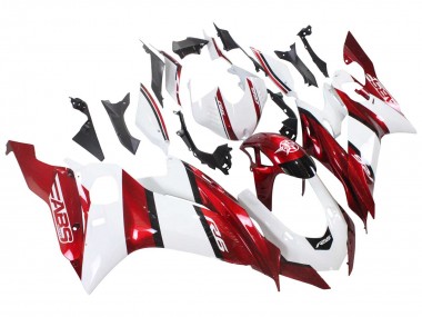 Best 2017-2023 Yamaha YZF 600 R6 Motorcycle Fairings - White Red Black