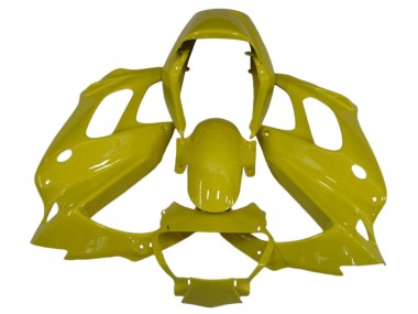 Best 1997-2005 Honda VTR1000F Motorcycle Fairings - Dark Yellow
