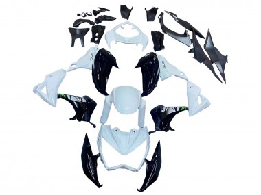 Best 2013-2018 Kawasaki Z800 Motorcycle Fairings - White Glossy Black Green