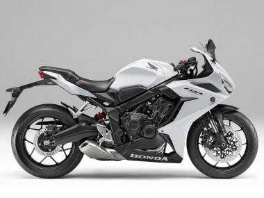 Best 2021-2023 Honda CBR650R Motorcycle Fairings - Matte White
