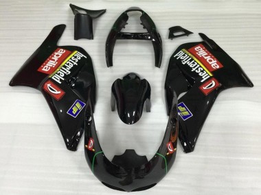 Best 1995-1997 Aprilia RS250 Motorcycle Fairings - Glossy Black Red