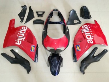 Best 1995-1997 Aprilia RS250 Motorcycle Fairings - Red Black White
