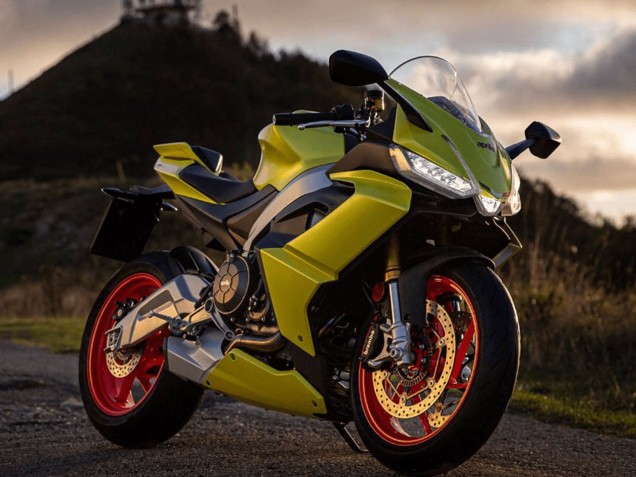 2020-2024 Aprilia RS660 Motorcycle Fairings - Matte Gold