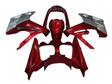 Best 2001-2006 Yamaha FJR1300 Motorcycle Fairings - Red Grey