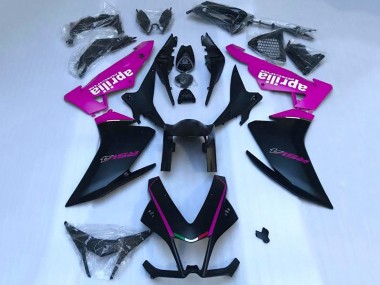 Best 2009-2015 Aprilia RSV4 1000 Motorcycle Fairings - Matte Black Pink