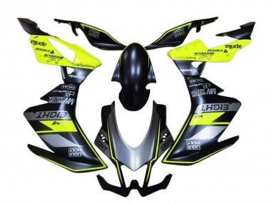 Best 2009-2015 Aprilia RSV4 1000 Motorcycle Fairings - Matte Black Grey Green