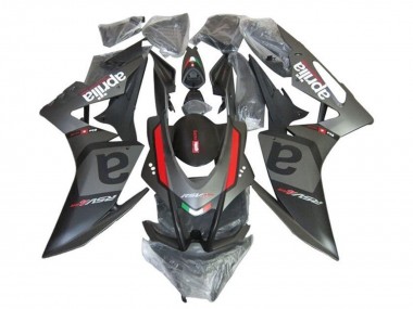 Best 2009-2015 Aprilia RSV4 1000 Motorcycle Fairings - Matte Black Grey Red