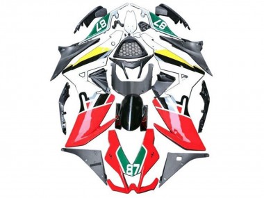 Best 2009-2015 Aprilia RSV4 1000 Motorcycle Fairings - Red White Black Green Yellow 87