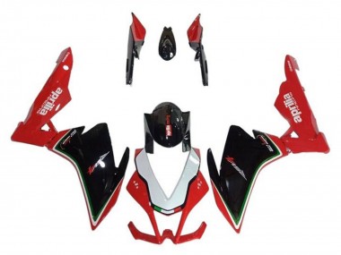Best 2009-2015 Aprilia RSV4 1000 Motorcycle Fairings - Red Black White Green