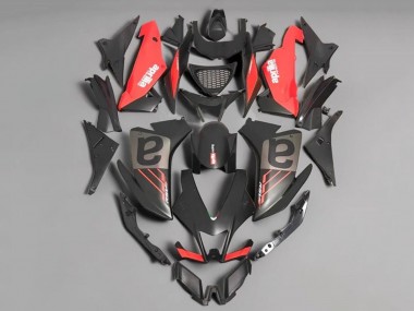 Best 2009-2015 Aprilia RSV4 1000 Motorcycle Fairings - Matte Black Red Grey