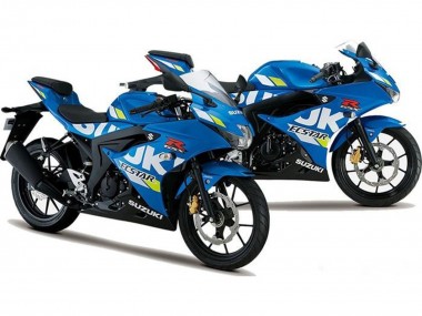 Best 2017-2025 Suzuki GSXR125 Motorcycle Fairings - Blue Ecstar