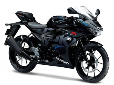 Best 2017-2025 Suzuki GSXR125 Motorcycle Fairings - Black Blue