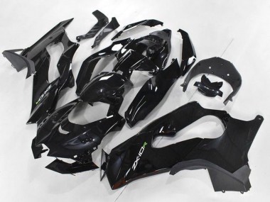 Best 2021-2025 Kawasaki ZX10R Motorcycle Fairings - Glossy Black White Green Decal