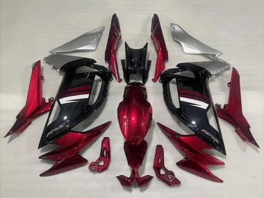 Best 2020-2025 Kawasaki Ninja 650 EX650 Motorcycle Fairings - Red Silver White Black