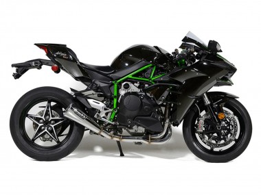 Best 2015-2022 Kawasaki Ninja H2 Motorcycle Fairings - Black