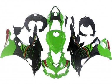 Best 2019-2025 Kawasaki ZX25R ZX-25R Motorcycle Fairings - Green Black Red