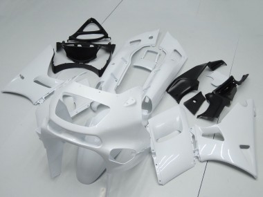 Best 1993-2007 Kawasaki ZZR400 Motorcycle Fairings - White