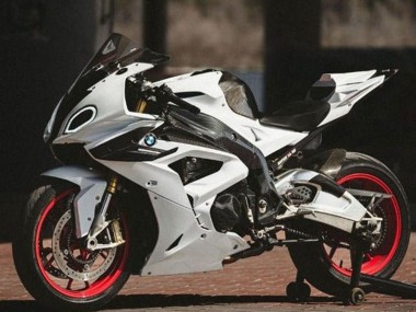 Best 2015-2016 BMW S1000RR Motorcycle Fairings - Blue Purple Faux Forged Carbon Fiber