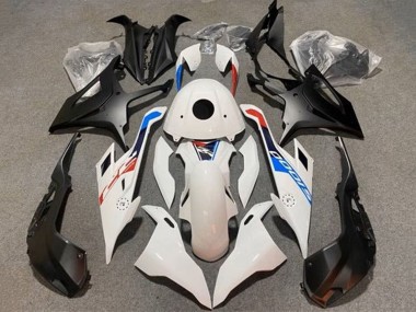 Best 2019-2022 BMW S1000RR Motorcycle Fairings - Glossy White Matte Black Blue