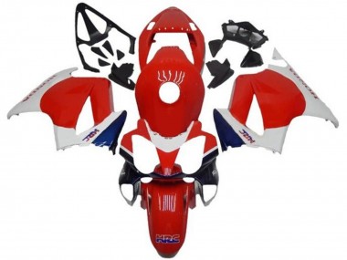 Best 2002-2013 Honda VFR 800 Motorcycle Fairings - White Red Blue HRC