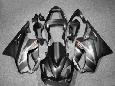 Best 2001-2003 Honda CBR600 F4i Motorcycle Fairings - Matte Black Grey