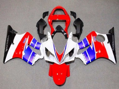 Best 2001-2003 Honda CBR600 F4i Motorcycle Fairings - White Red Blue Black