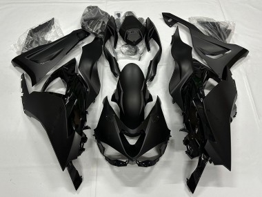 Best 2023-2025 Kawasaki ZX6R Motorcycle Fairings - Matte Black