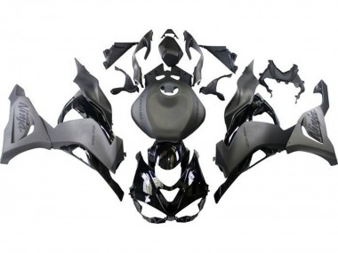 Best 2023-2025 Kawasaki ZX6R Motorcycle Fairings - Matte Black Matte Grey Glossy Black