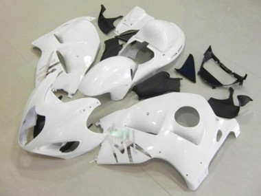 Best 1996-2007 Suzuki GSXR 1300 Hayabusa Motorcycle Fairings - White Chrome