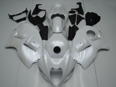 Best 1996-2007 Suzuki GSXR 1300 Hayabusa Motorcycle Fairings - Pearl White