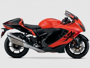 Best 2021-2025 Orange Matte Black Suzuki GSXR 1300 Hayabusa Motorcycle Fairings