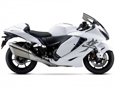 Best 2021-2025 White Suzuki GSXR 1300 Hayabusa Motorcycle Fairings