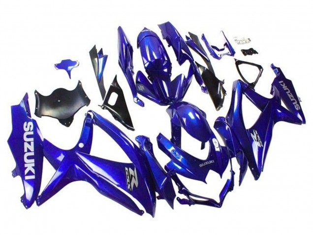 2008-2010 Suzuki GSXR 600 / GSXR 750 Motorcycle Fairings - Blue