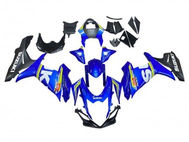 Best 2011-2024 Suzuki GSXR 600 / GSXR 750 Motorcycle Fairings - White Blue Yellow Black