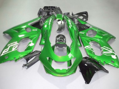 Best 1996-2007 Yamaha YZF600R Thundercat Motorcycle Fairings - Green White