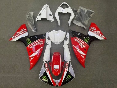 Best 2012-2014 Yamaha YZF 1000 R1 Motorcycle Fairings - White Red Black Green Milwaukee Maxxis Monster