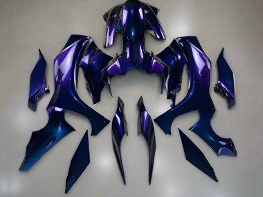 Best 2020-2025 Yamaha YZF 1000 R1 Motorcycle Fairings - Blue Purple Chameleon