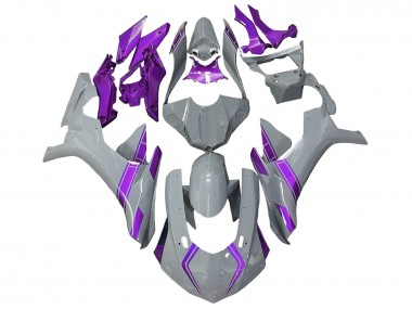 Best 2020-2025 Yamaha YZF 1000 R1 Motorcycle Fairings - Nardo Grey Purple