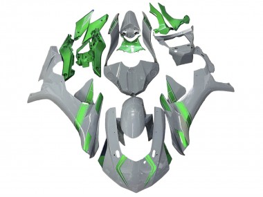 Best 2020-2025 Yamaha YZF 1000 R1 Motorcycle Fairings - Nardo Grey Green