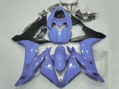 Best 2004-2006 Yamaha YZF 1000 R1 Motorcycle Fairings - Blue Matte Black