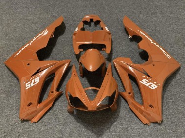 Best 2006-2008 Triumph Daytona 675 Triple Motorcycle Fairings - Orange