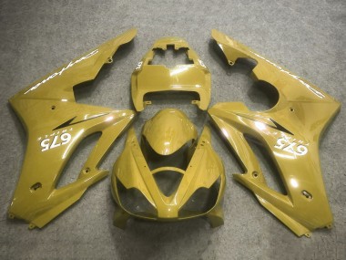 Best 2006-2008 Triumph Daytona 675 Triple Motorcycle Fairings - Gold